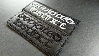 Deviated Instinct logo Embroidered Patch